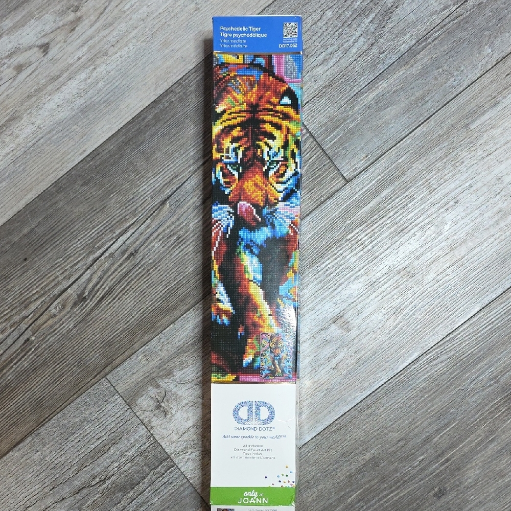 Diamond Dotz | Psychedelic Tiger DD17.062 - Joann Fabrics Exclusive *NIOB
